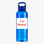 Прозрачная спортивная бутылка