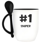 Кружка с ложкой