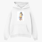 Толстовка худи оверсайз