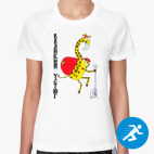 Женская спортивная футболка