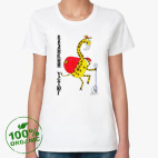 Женская футболка органик