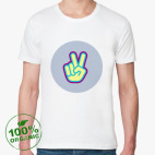 Мужская футболка органик