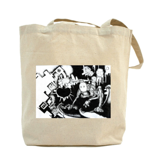 Сумка шоппер Всплеск