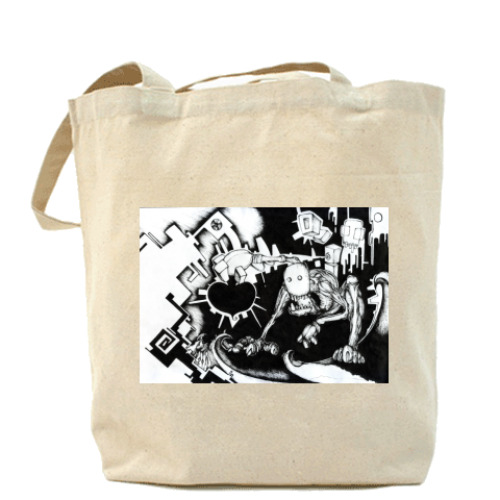 Сумка шоппер Всплеск