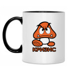 Кружка двухцветная