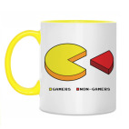 Двухцветная кружка Gamers