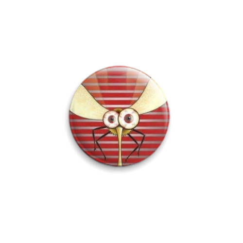 Значок 25мм Комарик