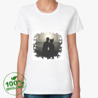 Женская футболка органик