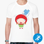 Мужская спортивная футболка