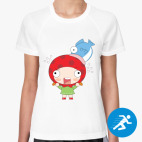 Женская спортивная футболка