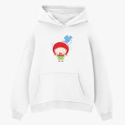 Толстовка худи оверсайз