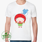 Мужская футболка органик