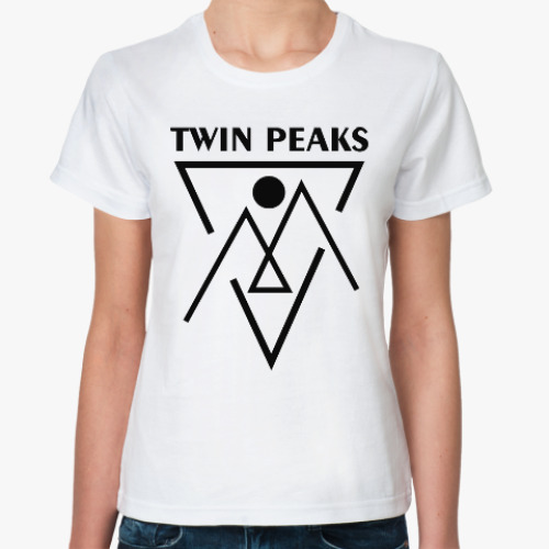 Классическая футболка Твин Пикс