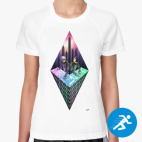 Женская спортивная футболка