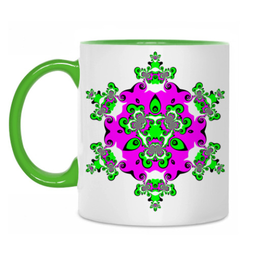 Кружка с принтом Абстракция