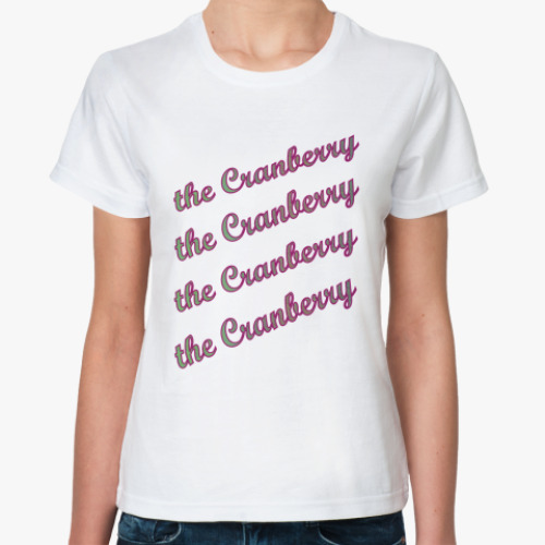 Классическая футболка The CRANBERRY