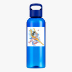 Прозрачная спортивная бутылка