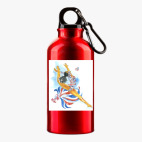 Металлическая бутылка 400 мл UV-DTF