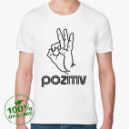 Мужская футболка органик