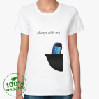 Женская футболка органик