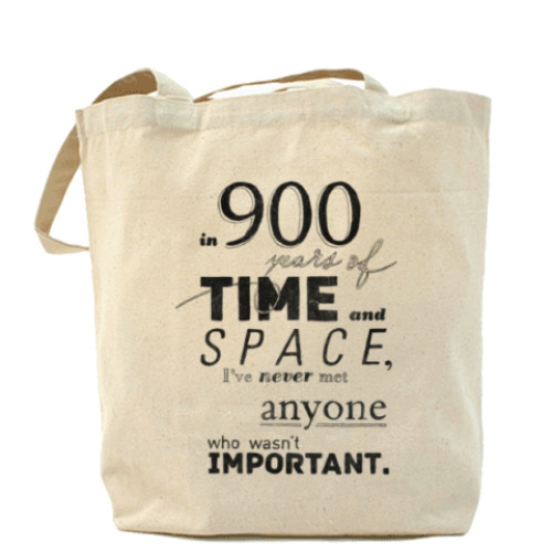 Сумка шоппер 900 years of space and time