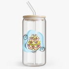 Банка с бамбуковой крышкой