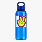 Прозрачная спортивная бутылка