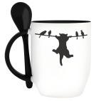 Кружка с ложкой