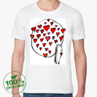 Мужская футболка органик