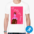 Мужская спортивная футболка