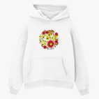 Толстовка худи оверсайз