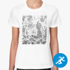 Женская спортивная футболка