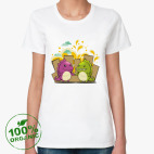 Женская футболка органик