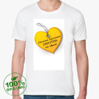 Мужская футболка органик