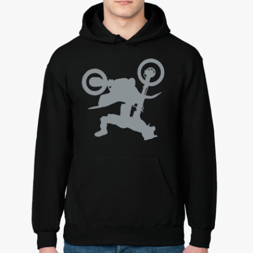 Толстовка худи с принтом Moto Freestyle