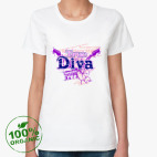 Женская футболка органик