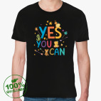 Мужская футболка органик