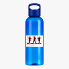 Прозрачная спортивная бутылка