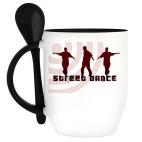 Кружка с ложкой