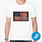 Мужская спортивная футболка