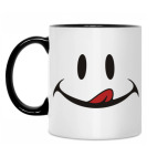 Кружка двухцветная