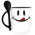 Кружка с ложкой