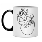 Кружка двухцветная