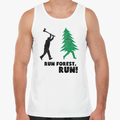 Майка Run forest run! New Year