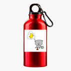 Металлическая бутылка 400 мл UV-DTF