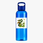 Прозрачная спортивная бутылка