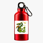 Металлическая бутылка 400 мл UV-DTF