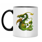 Кружка двухцветная