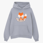 Толстовка худи оверсайз