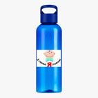 Прозрачная спортивная бутылка